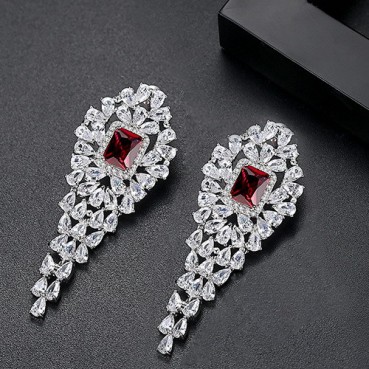 European and American fashion AAA zircon earrings fashion jewelry gifts for girlfriend