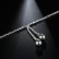 Necklace with AAA zircon inlaid, simple and fashionable long necklace, wholesale gift for women