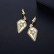 Zhongying new Korean style personalized earrings Dongdaemun fashion golden star earrings