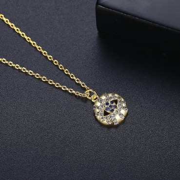 Autumn Eyes Korean version of the new gold womens necklace, personality fashion temperament clavicle chain