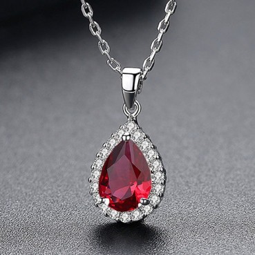 Amorous Temperament Korean AAA Zircon Pendant Jewelry Necklace Ladies Factory Wholesale