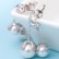 AAA zircon shell beads Korean style popular earrings wholesale women