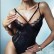 Hot spring and summer new womens sexy lace lace stitching sexy one-piece suit