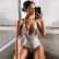 Spring and summer new BODYSUITS sexy womens lace jumpsuit