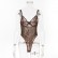 The source of the new lace mesh stitching one-piece shapewear gathers ladies one-piece