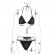 Summer new style high quality hot diamond bikini split swimsuit women