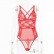 New womens flower embroidery lace stitching cross V-neck sexy one-piece