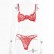 European and American sexy lace sexy lingerie set with steel ring