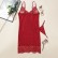 New European and American sling womens sexy pajamas nightdress lace waist skirt