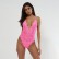 Sexy deep V womens halter halter lace jumpsuit