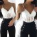 Lace embroidery stitching fashion self-cultivation sexy lingerie bodysuit