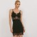 New sexy dress sexy lace stitching fashion halter body shaping dress