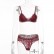 Hot sale lace stitching lingerie set for ladies