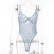 The source of the new lace mesh stitching one-piece shapewear gathers ladies one-piece