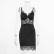 New sexy dress sexy lace stitching fashion halter body shaping dress