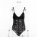 Lace embroidery stitching fashion self-cultivation sexy lingerie bodysuit