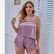 plus size new style 2021 European and American fashionable and comfortable home pajamas set