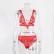 Womens deep V low-cut sexy lingerie, personalized cut lace hollow sexy suit