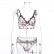 Hot-selling womens classic embroidery mesh lace lace new female sexy underwear set