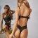 New product hot sale embroidered lace flower chain female sling sexy one-piece