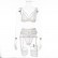 European and American hot-selling womens comfortable and soft lace perspective female sexy three-piece suit