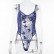 Explosive European and American womens autumn lace embroidery sexy body shaping bodysuit