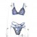 New sexy European and American sexy fashion comfortable butterfly embroidery underwear set