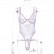 Lace underwear see-through hollow V-neck sexy sling sexy one-piece