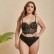 European and American womens plus size sexy lace lingerie top