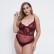 European and American womens plus size sexy lace lingerie top