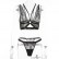 European beauty lace sexy see-through mesh sexy lingerie set