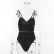 Womens lace triangle shoulder strap perspective line sexy bottoming bodysuit