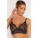 Fashion womens European and American sex appeal lace eyelashes see-through lingerie set