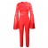 Bandage pants suit womens long-sleeved flared sleeve lace see-through jumpsuit jumpsuit