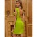 Strength factory wholesale high split sexy open waist halter tight dress bandage skirt women