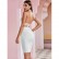 Spring hot sale European and American bandage evening dress sleeveless backless sexy ladies slim dress factory direct