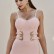 Evening dress womens sling tight-fitting bag hip short lace dress bandage skirt