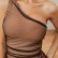 Fashion party mesh skirt dress Europe and America sexy oblique shoulder bandage hip dress autumn and winter