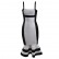 New European and American sling black and white color matching elegant fishtail skirt mid-length dress party cocktail