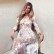 Womens sexy fashion see-through lace long dress party wedding evening dress