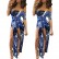 Hot selling European and American fashion color feather print long slit dress 4 colors available