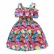 Summer new girls dresses little girls casual strapless color chiffon print princess dress children dress skirt