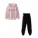 Girls spring sports suit 2021 new sweater net red western style autumn two-piece fashion big childrens clothing trend