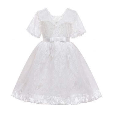 New girls dresses for summer childrens cool and breathable lace princess dress dress skirt childrens skirt