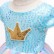 Girls dress spring and summer new childrens dress skirt girls childrens clothing rainbow mesh skirt crown sequin