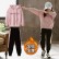 Girls spring sports suit 2021 new sweater net red western style autumn two-piece fashion big childrens clothing trend