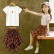 Girls summer clothes, new childrens clothes, western style suits, summer big childrens fashion, 13 girls, 12 years