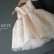 Childrens wedding dress 2021 spring new products girls dresses small and medium childrens clothes baby one-year-old