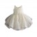 One-year-old dress 2021 new spring champagne tulle baby girl lottery dress flower girl wedding birthday dress