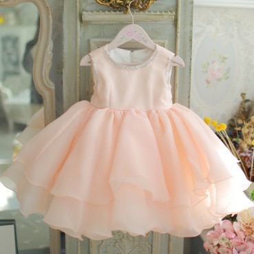 Korean girl princess dress fashion lace childrens dress autumn and winter little flower girl dress tutu skirt piano